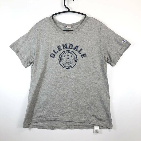 チャンピオン 復刻ランタグ 半袖Tシャツ グレー Lサイズ GLENDALE