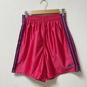 adidas アディダス ハーフパンツ ショートパンツ Sサイズ ワインレッド ポリエステル