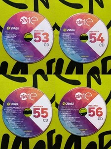 即決！ ZUMBA　ズンバ　MEGAMIX　CD　53　54　55　56　4枚セット