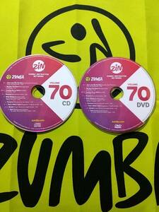 ZUMBA　ズンバ　ZIN70　CD＆DVD　インストラクター専用