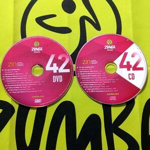 即決！　ZUMBA　ズンバ　ZIN42　CD ＆ DVD　インストラクター専用