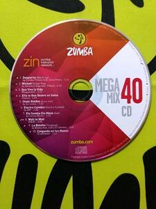 ZUMBA　ズンバ　MEGAMIX40　メガミックス４０　CD　インストラクター専用