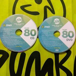 即決！　ZUMBA　ズンバ　ZIN80　CD＆DVD　インストラクター専用