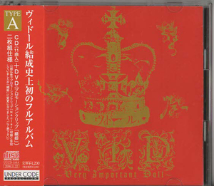 ★ヴィドール｜V.I.D～Very Important Doll～｜TYPE A｜CD+DVD｜SinAI/Nectar｜UCCD-110A｜2006/11/22