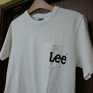 Lee Lee Pocket T -Fore White SM с коротким рукавом Poke T