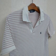 オールド ラルフローレン POLO ポロシャツ ボーダー SM_画像5