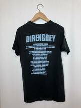 【00s】DIR EN GREY ディルアングレイ 2007年ツアー Tシャツ DOZING GREEN ブラック グッズ／黒当時物ヴィンテージオールドバンドTバンT_画像2