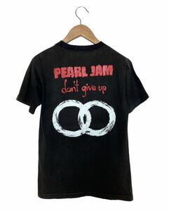 【90sヴィンテージ】PEARL JAM パールジャム don't give up Tシャツ ブラック M／黒半袖バンドロックTツアーグッズレア