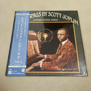 【国内盤帯付シュリンク付】ジョシュアリフキン スコットジョプリン ピアノ ラグ Vol.1 SCOTT JOPLIN PIANO RAGS / LP レコード / G-5003H