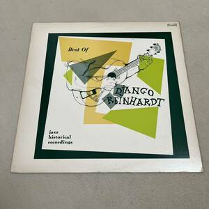 【国内盤】ジャンゴラインハルト THE BEST OF DJANGO REINHARDT MINOR SWING/ LP レコード / HR-112-EV / ライナー無 / ジャズ