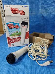 ★500円即決! upcd カラオケJOYSOUND Wii 用 マイク 元箱