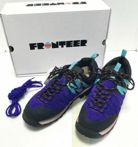 〜5/7◆ 新品「FRONTEER」“GEOTREKKER” ヴィブラムソール搭載 スウェードトレッキングシューズ Gemini SIZE:US10/28.0cm/27.5cm相当