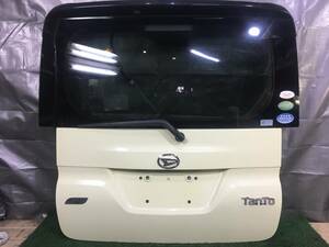  E-BR0414e-★ タント LA600S リアゲート T19 X 12ピン スポイラー付き NSG M28.Q8 H25年 バックドア　