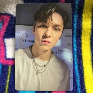 ◆ SEVENTEEN 【 FACE THE SUN 】 CARAT盤封入トレカのみ バーノン ◆ セブンティーン カラット盤CD封入品 フォトカード フェイスザサン 