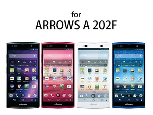 FUJITSU ARROWS A 202F専用スマートフォン液晶保護シート#クリアタイプ