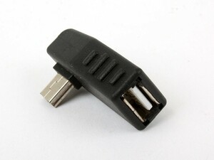 Mini USB to USBメス OTGオス データ転送 右向き