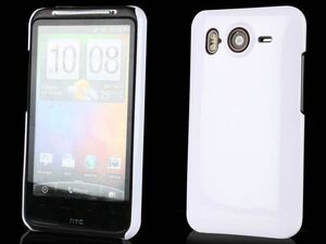 HTC Deire HD 001HT用プラスチックハードケース#ホワイト