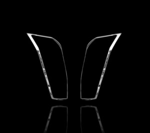  Cadillac for SRX 2 generation 2010-2016 for chrome plating tail lamp rim li Alain p rim tail light trim bezel cover 