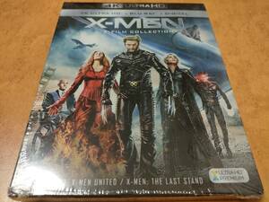 X-メン/X‐MEN2/X-MEN:ファイナル ディシジョン　未開封輸入盤4k Ultra HD＋Blu-ray　送料185円で最大４点まで同梱可