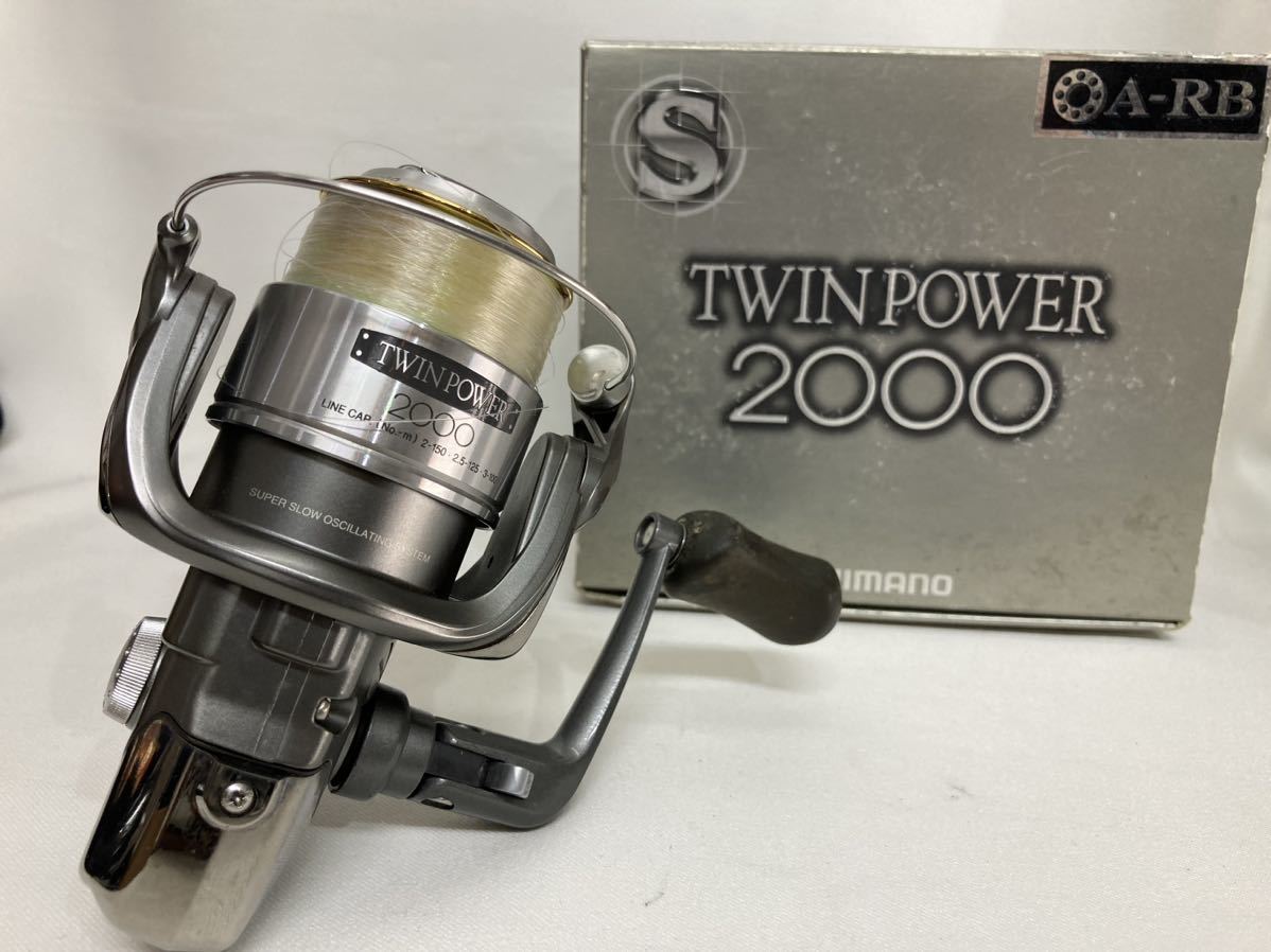 希少/美品 02ツインパワー 2000 スピニングリール 超目玉商品 希少/美品 02ツインパワー 2000 スピニングリール 超目玉商品