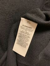 正規 21SS BURBERRY LONDON ENGLAND バーバリー ロンドン Riccardo Tisci リカルド ティッシ 胸 ロゴ ニット 黒 XS ITPAISRL1OSI 8051128_画像3