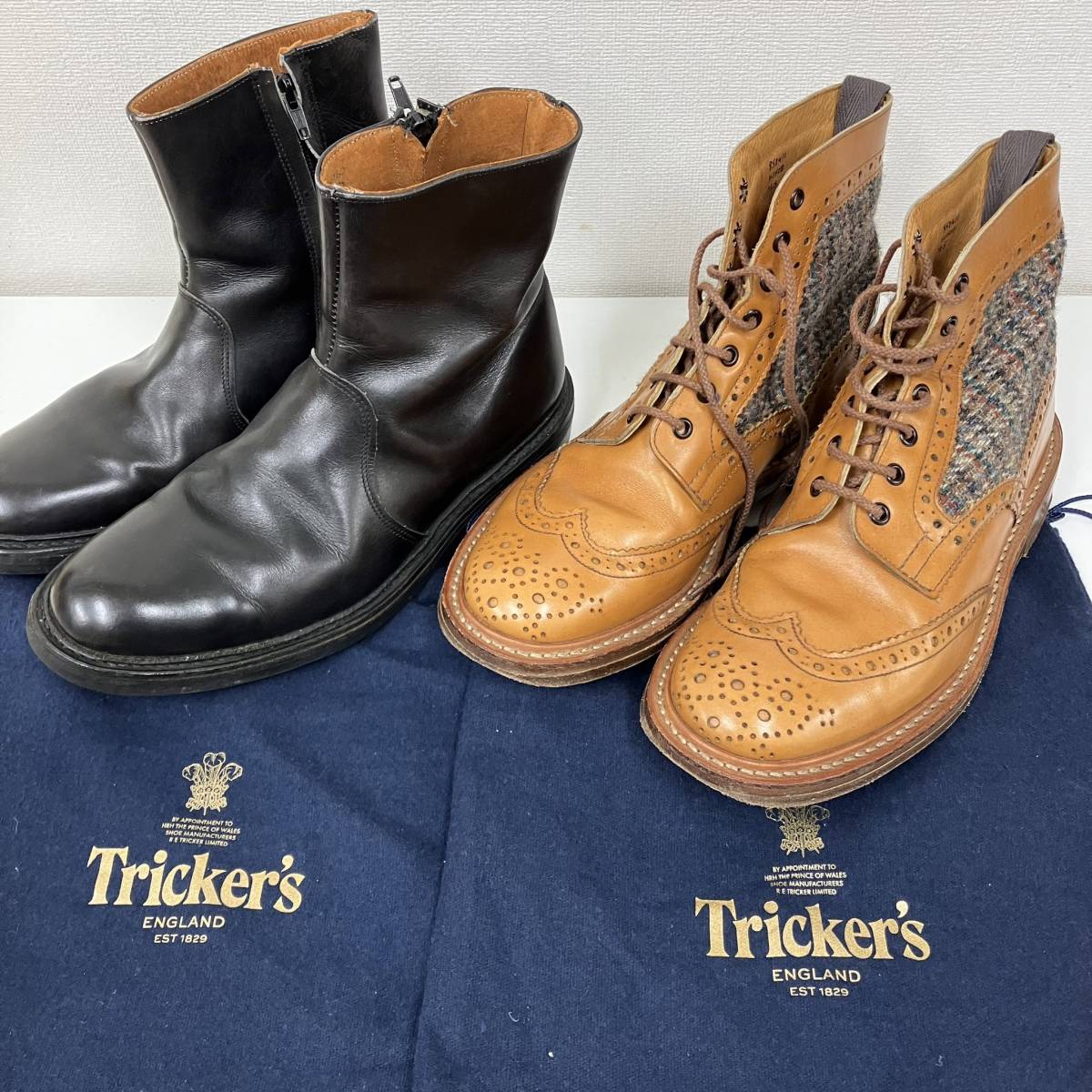 ヤフオク! -「トリッカーズ 7 ブーツ」の落札相場・落札価格
