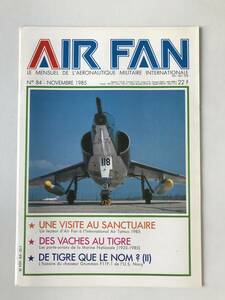 洋書　AIR FAN　No.84　1985年11月　　TM5808