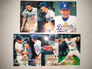 Chunichi Dragons 00 BBM все Star 7 вид 7 шт. комплект звезда .. один .. мир . скала ... и т.п....
