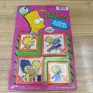 SIMPSONS BART SLIDING PUZZLESビンテージ