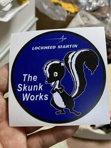 本物　SKUNK WORKS　ステッカー　ロッキード・マーティン