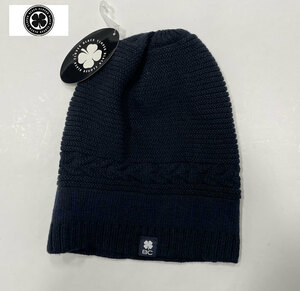 【新品・送料無料】★ Black Clover ブラッククローバー★ Leisure Luck Beanie 3 Navy ネイビービーニー bcleisure