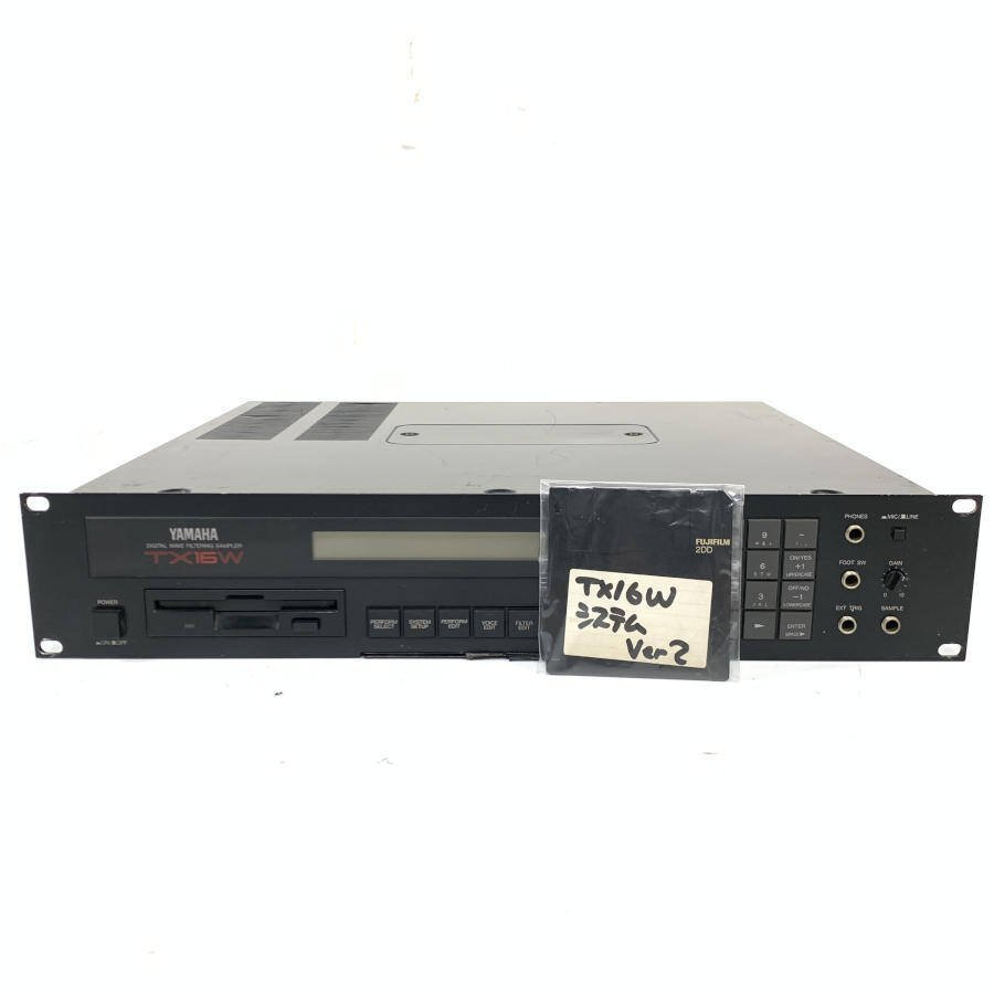 YAMAHA TX16W サンプラー システムディスク フロッピーディスク