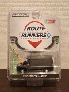 グリーンライト 2017 ラム プロマスター ROUTE RUNNERS 1/64 ダッジ