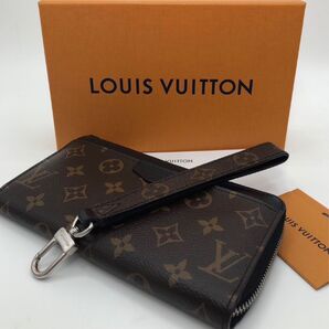 LOUIS VUITTON ルイヴィトン モノグラム マカサー ジッピー ドラゴンヌ M69407