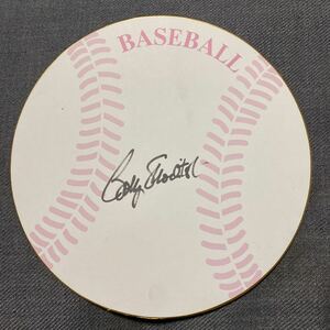 Art hand Auction MLB BOBBY MADRITCH シアトルマリナーズ ボビー.マドリッチ 直筆サイン baseball ボール型 色紙, 野球, 記念品, 関連グッズ, メジャーリーグ