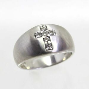 ◎ Красавица Чоако ◎ Платиновый бриллиант 0,22CT Кольцо 12,5