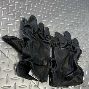 米軍放出品 沖縄　GLOVES LEATHER LIGHT DUTY グローブ 手袋 スポーツ サイクリング アウトドア　登山　ガーデニング SIZE3 (INV ST20)