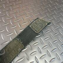 米軍放出品 TAC SHIELD BELT Made in USA リガーベルト ブルーグレー　SMALL おしゃれ　 (INV TU12)_画像4