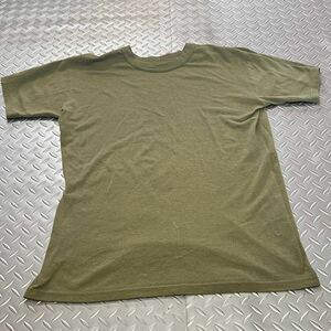 米軍放出品　SOFFE Tシャツ　OD MEDIUM おしゃれ　(INV E34)