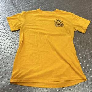 米軍放出品 沖縄　イエロー　FAR EAST COUNCIL 　Tシャツ SMALL ランニング　トレーニング　(INV UV39)