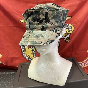 米軍 海兵隊　放出品USMC ウッドランドマーパット キャップ キャンプ アウトドア LARGE (INV G30)