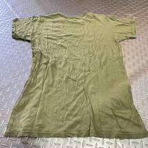 米軍放出品 沖縄　SOFFE OD Tシャツ MEDIUM ランニング　トレーニング　(INV XY04)_画像3