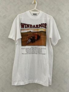 未使用品 Wind Armor Tシャツ フリーサイズ ウインドアーマー ヴィンテージ 80s 90s レザーショップニチワ レザーブランド