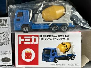  McDonald's happy комплект Tomica 50 годовщина UD грузовик k on mi миксер 