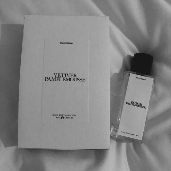 ZARA 香水 VETIVER PAMPLEMOUSSE 空瓶