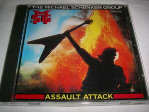 【CP32-5092】 マイケル・シェンカー・グループ THE MICHAEL SCHENKER GROUP / 黙示録 ASSAULT ATTACK 税表記なし 3200円盤 