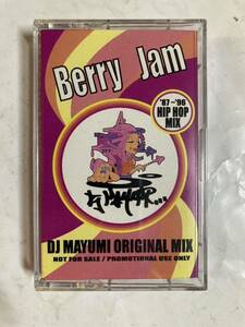 Mix Tape кассетная лента DJ Mayumi Berry Jam '87~'96 HIPHOP Mix