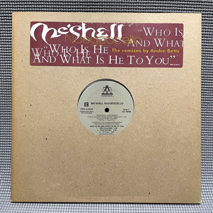 Me'Shell NdegeOcello - Who Is He And What Is He To You 【US ORIGINAL Promo 12inch】 Maverick / Reprise Records - PRO-A-8349