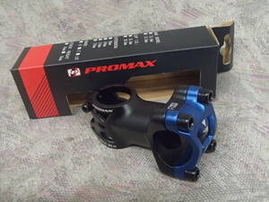 PROMAX / DA-751NC stem 31.8mm steering wheel clamp 60mm black / blue 