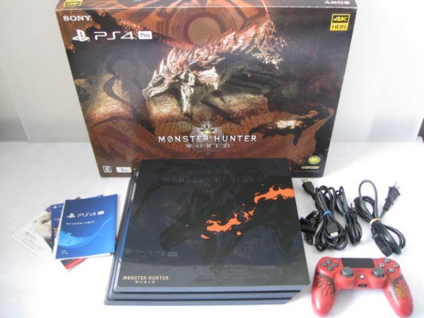 新品即決 PS4proリオレウスエディション ps4pro リオレウス